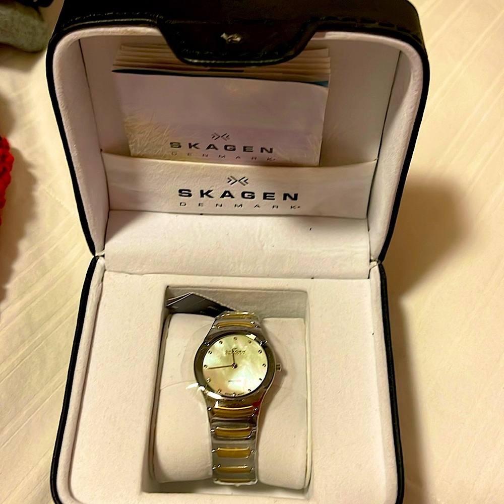 SKAGEN DENMARK WATCH. NEW IN BOX